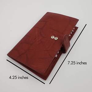 Cartera de hombre larga con cierre de botón a presión de tendencia OEM de alta calidad duradera de cuero genuino logotipo personalizado precio al por mayor - Product Image 2