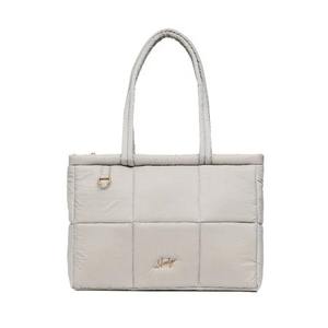 Hody Kanya Bag Women Premium <b>Laptop</b> Tote Bag Crinkle Material Hand Carry Totebag with Zipper Closure Large Capacity - Product Image 1