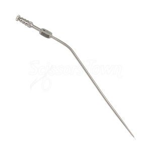 Tubo de succión Raindrop 3FR Tubo de succión quirúrgico de acero inoxidable en ángulo cónico de 7 pulgadas para uso de precisión - Product Image 4