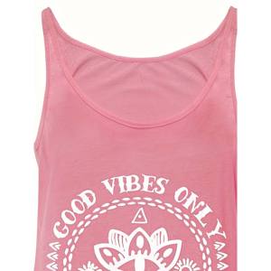 Débardeurs d'entraînement d'été décontractés pour femmes personnalisés Meilleur prix de gros Débardeurs pour dames avec singulet d'impression de logo personnalisé pour les filles - Product Image 1