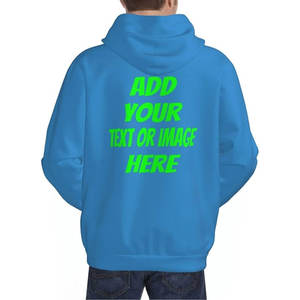 Sweat-shirt à capuche personnalisé pour hommes Concevez votre propre nom et numéro d'équipe Couleur personnalisée Brodé Technique Service OEM disponible - Product Image 6