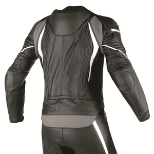 Combinaison de moto pour homme sur mesure, nouvelle conception, vente en gros, OEM, coupe-vent, grande taille, couleurs personnalisées, taille, logo, cuir véritable - Product Image 4