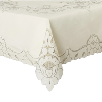 Nappe de table haut de gamme en coton tissé, personnalisable, imprimée, durable, de luxe léger, imperméable, résistante à la chaleur, avec franges, élégante pour table basse