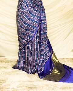 2023 dernière collection de vêtements de mariage indiens Banarasi SoftSilk Saree avec chemisier de créateur par Leranath Fashion from India - Product Image 2