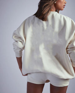 Sudadera para Mujer, Tendencia 2025, Nueva Llegada, Logotipo Personalizado Impreso, Venta al por Mayor, Alta Calidad, Talla Grande - Product Image 3