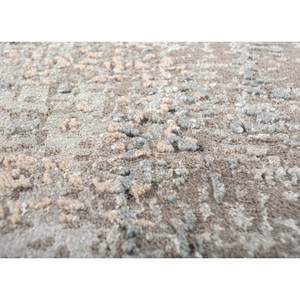 Tapis en laine et soie de bambou noué à la main Kavi Ivory, collection Chaos Theory - Esk-7072, tapis abstrait pour salon, rectangulaire, pour couloir - Product Image 3