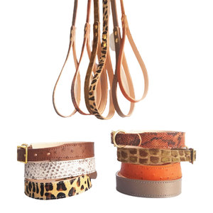 Laisse pour chien 100 coton, corde assortie, sac de friandises, collier, harnais toutes couleurs, poignée en cuir véritable, longueur personnalisée, jaune, haute qualité - Product Image 5