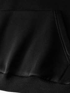 Tendance Hommes Personnalisé Imprimé Hiver Sweat À Capuche Pull Style Séchage Rapide Respirant Confortable Tissu Coton Polaire/Polyester - Product Image 4