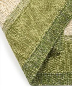 Alfombra Kilim de lana Natural 100% hecha a mano india, superventas, diseño étnico y elegante, Alfombra tejida de estilo liso, lavable - Product Image 6