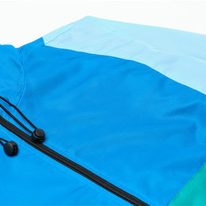 Chaqueta cortavientos de alta calidad para entrenamiento interior al aire libre a prueba de viento impermeable bordado chaqueta de colores contrastantes para hombres - Product Image 2