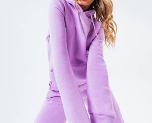 Conjunto Deportivo de Dos Piezas para Mujer, Estilo Invernal, Sudadera de Manga Larga, Ropa Casual con Estampado Sólido, 100% Algodón Felpa - Product Image 6