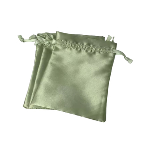 Bolsa con cordón pequeña para cosméticos de buena calidad, logotipo personalizado de productos de Vietnam - Product Image 6