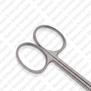 Tijera de tejido de cirugía oftálmica de la mejor calidad, instrumento Médico Quirúrgico multiusos de acero inoxidable con puntas afiladas curvas - Product Image 5