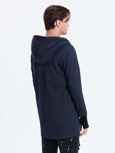 Sudadera con Capucha de Invierno de Lujo para Hombre al por Mayor, de Forro Polar y Algodón, con Diseño Térmico Acolchado, Cremallera y Transpirable, Personalizable con Impresión - Product Image 3