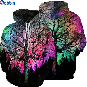 Sweat-shirt imprimé sur mesure, sweat-shirts à sublimation personnalisés, design de mode surdimensionné, prix d'usine, sweat-shirts OEM - Product Image 6