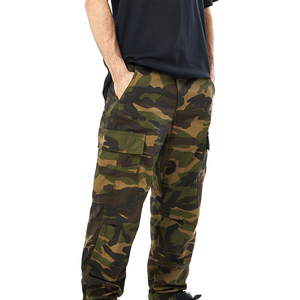 Pantalon cargo droit léger pour hommes, vêtements de plein air, tenue décontractée, plusieurs poches, nouveau style de pantalon cargo - Product Image 3