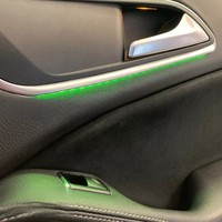 Kit d'éclairage d'ambiance LED 12 couleurs W176 pour grille d'aération Mercedes Benz Classe A 2013-2018 W117 – Améliorez l'éclairage intérieur de votre voiture – Plug & Play