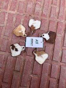 2024 Tốt Nhất Bất Chính Hãng Da Thông Minh Keychain Handmade Key Tùy Chỉnh Bán Buôn Sang Trọng Cổ Điển Màu Nâu Da Đẹp Keychain - Product Image 3