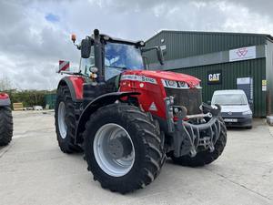 รถแทรกเตอร์ฟาร์ม Massey Ferguson 8740S ปี 2023 มือสอง รถแทรกเตอร์ล้อยางสำหรับงานเกษตร ห้องโดยสารแบบปิด แรงยึดเกาะสูง เหมาะสำหรับงานภาคสนาม - Product Image 2