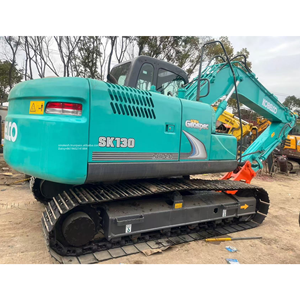 Excavatrice sur chenilles Kobelco SK130 Sk120 Sk100 neuve à 90%, avec moteur japonais et pompe à moteur, roulement, modèle 2022, 13 tonnes, garantie 1 an, en vente - Product Image 1