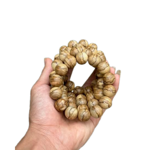 Pulsera de cuentas de madera de agar de alta calidad superventas TUYET DUNG marca modelo VT14 10MM marrón directo al por mayor precios Vietnam - Product Image 6