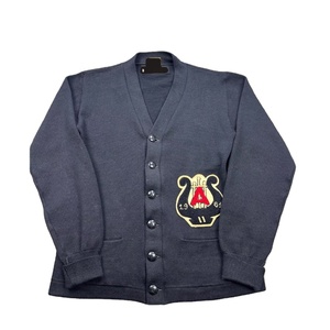 Wholesale Unisex Button-Up V Neck Letterman <b>Cardigan</b> Cotton Blend Sweater for Casual University Wear Varsity <b>Lightweight</b> - Product Image 1