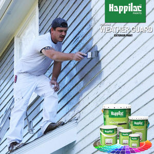 Meilleure qualité de peinture émulsion extérieure acrylique latex blanc écologique anti-humidité imperméable pour revêtement mural application routière - Product Image 4