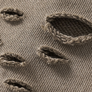 Pantalones cortos de entrenamiento de estilo callejero para hombre, pantalones cortos desgastados transpirables de verano, pantalones de chándal deportivos para correr con patrón sólido - Product Image 5