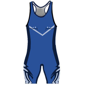 Singletes de Lucha Personalizados Sublimados para Hombre, Ropa de Competición Juvenil, Uniforme de Grappling Atlético Elástico y Duradero de Primera Calidad - Product Image 1