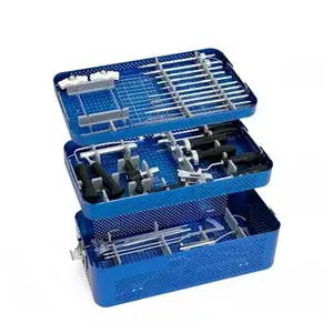 Juego de Instrumentos Ortopédicos DHS DCS, Kit de Herramientas Quirúrgicas de Acero Inoxidable para Fijación y Reducción de Huesos por Med Innovations - Product Image 1