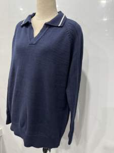 Cárdigan de Lana Unisex de Invierno, Casual, de Manga Larga, con Cuello en V y Diseño de Punto Transpirable - Product Image 2