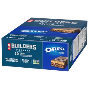 CLIF BUILDERS Protein <b>Bars</b> - OREO-Flavored - 20g Plant Based Protein 2.4 oz. (12 Pack) - Product Image 2