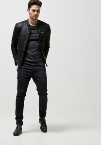 Customized <b>Leather</b> <b>Bomber</b> <b>Jackets</b> <b>for</b> Men and <b>Women</b> Vintage Style Handmade Genuine <b>Leather</b> Outerwear - Product Image 5