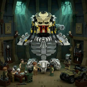 ของเล่นตัวต่อเลโก้ Moc Alien Predator ขนาด 1:6 สำหรับเด็กผู้ชาย วัสดุพลาสติก 100+ ชิ้น เสริมสร้างทักษะการเรียนรู้ - Product Image 3