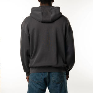 Sweats à capuche zippés surdimensionnés pour une coupe décontractée, confortable et idéale pour se prélasser - Product Image 3