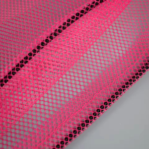 Sac en maille de vente chaude pour l'emballage sac en maille à cordon petit sac en maille en nylon à fermeture éclair - Product Image 5