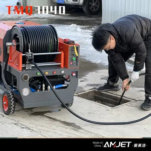 Puissant avec télécommande sécurité barre parallèle moteur à essence 200bar 70lpm égout jet machine <span class=keywords><strong>nettoyeur</strong></span> de vidange - Product Image 2