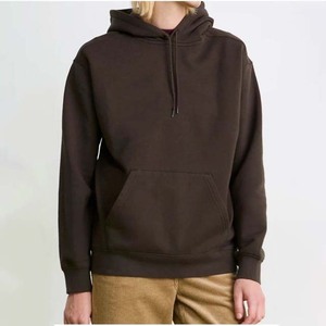 Buena calidad Drop Shoulder Heavyweight Casual Hoodies Fabricantes 500 Gsm Diseño personalizado Pullover Sudaderas con capucha de las mujeres para la venta - Product Image 3