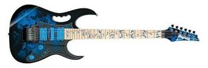 กีตาร์เบส JEM77 Steve Vai Signature รุ่นใหม่เอี่ยม พร้อมฟิงเกอร์บอร์ดไม้มะเกลือลายดอกไม้สีน้ำเงิน  จัดส่งทั่วโลก - Product Image 4