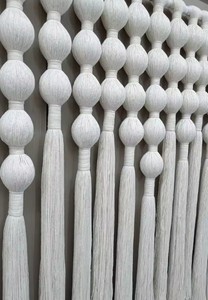 Tapisseries murales en macramé en coton tissé géométrique chic, décorations murales, décorations murales pour la maison, salon de luxe - Product Image 3