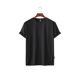 Camiseta de Manga Corta para Hombre, Talla Grande, Color Sólido, Algodón Peinado Premium 2026, Fabricante OEM, Ropa Urbana al por Mayor - Product Image 3
