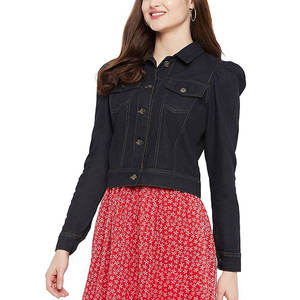 En stock Vestes en jean respirantes de qualité supérieure pour femmes Vestes en jean pour femmes fabriquées au Pakistan - Product Image 2