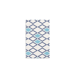 Tovaglioli Blu 30x48cm con Stampa Piccola, Piegati 1/4, Bambulux Eco, 480 Pezzi, B2B - Product Image 1
