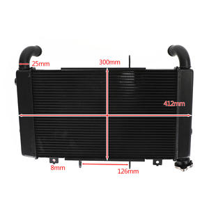 Radiateur de refroidissement en aluminium pour <span class=keywords><strong>HONDA</strong></span> <span class=keywords><strong>CB</strong></span> CBR <span class=keywords><strong>650</strong></span> R 650R CB650R CBR650R 2018 2019 2020 2021 <span class=keywords><strong>2022</strong></span> 2023 18-23 - Product Image 2