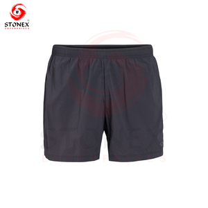 Shorts de sport pour hommes avec logo personnalisé, grande taille, athlétiques, pour la course à pied, la salle de sport, avec poches, OEM - Product Image 6