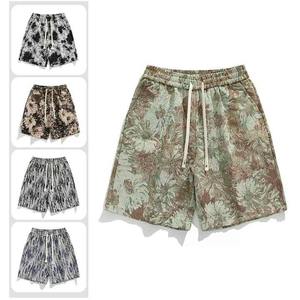 กางเกงขาสั้นสำหรับผู้ชายผ้าขนแกะสำหรับใส่วิ่งจ๊อกกิ้งแนววินเทจ - Product Image 6