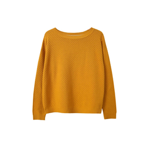 Pull femme pour personnalisé nouveau Style O cou à manches longues tricoté fils confortables Prestige métier à tisser haute qualité Style urbain nouveauté - Product Image 5