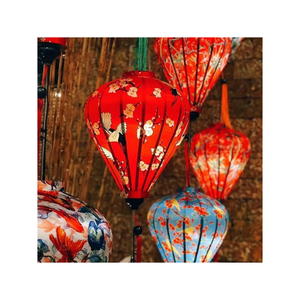 Colorful Silk <b>Lanterns</b> Decorate Homes, Festivals and Restaurants / Hot Selling Silk <b>Lanterns</b> From Viet Nam For Exporting - Product Image 1
