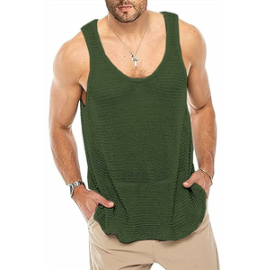 Camisetas Deportivas Casuales para Hombre, de Alta Calidad, 100% Algodón, para Correr, Gimnasio, Entrenamiento, Deporte, Malla Transpirable - Product Image 2