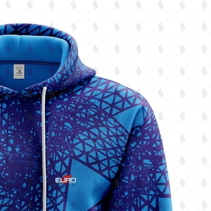 Sudadera con Capucha Personalizada con Logotipo, para Hombre, 100% Algodón, 350 g/m², Tejido de Punto, Color Sólido, Estampado Frontal, Bolsillo, Estilo Urbano, Holgada, Transpirable - Product Image 2